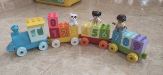 Tren lego números 
