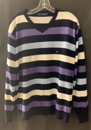 Jersey Tommy Hilfiger Rayas Talla XXL