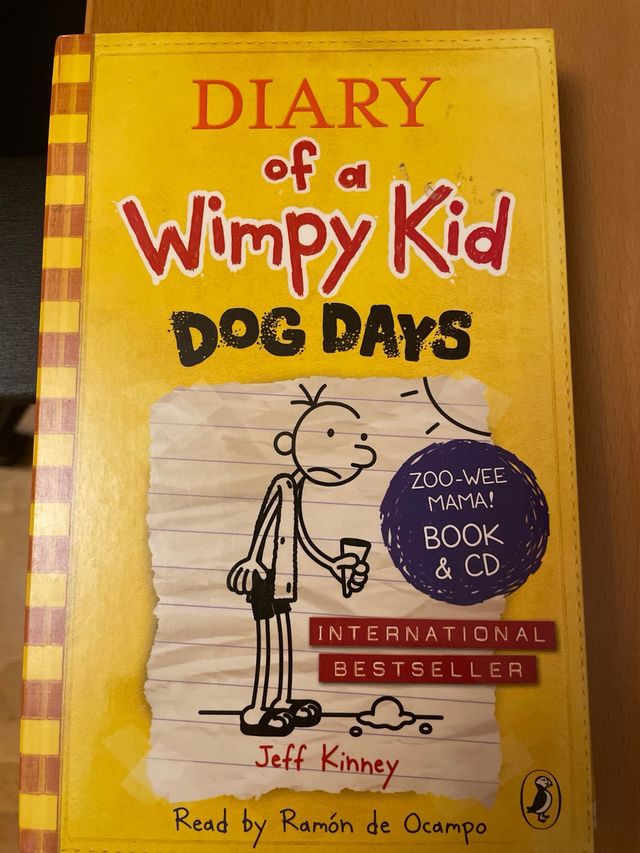 3 libros de El Diario de Greg en inglés