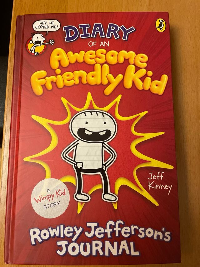 3 libros de El Diario de Greg en inglés