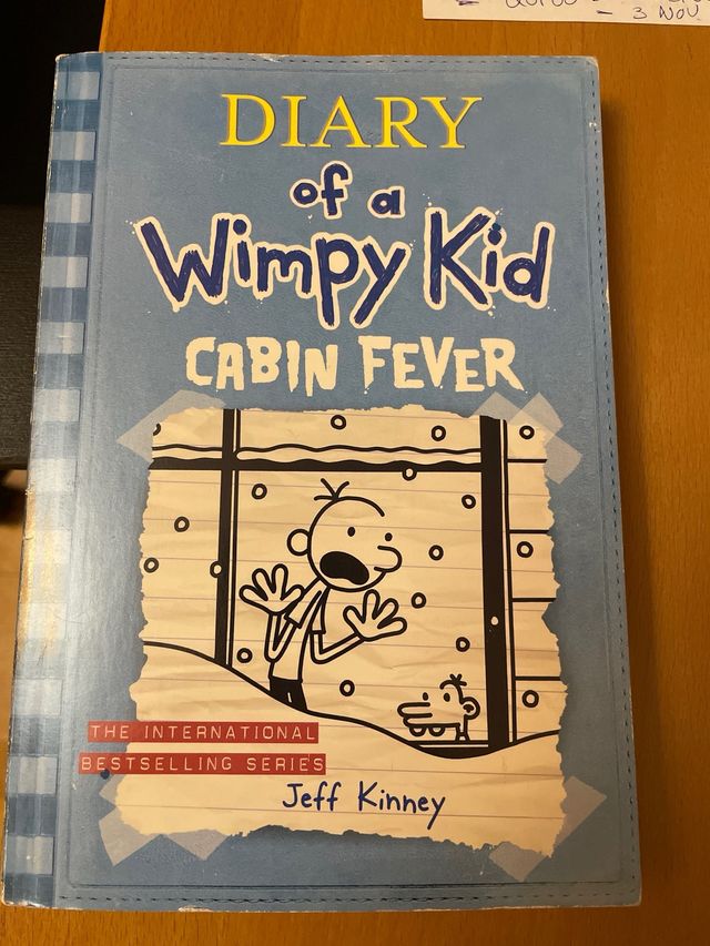 3 libros de El Diario de Greg en inglés