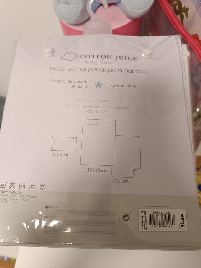 Juego Sábanas Maxicuna Cotton Juice