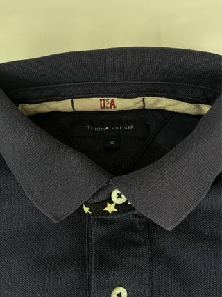 Tommy Hilfiger USA Polo Shirt Navy XL