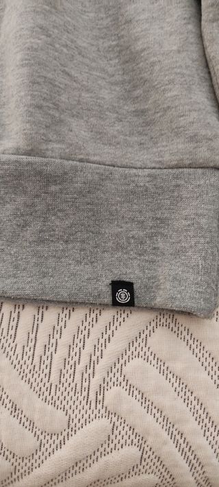 Sudadera Element Gris con Logo