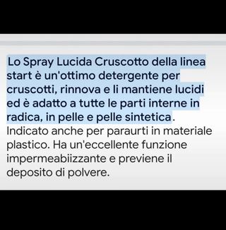 2 spray START Rinnova Cruscotto