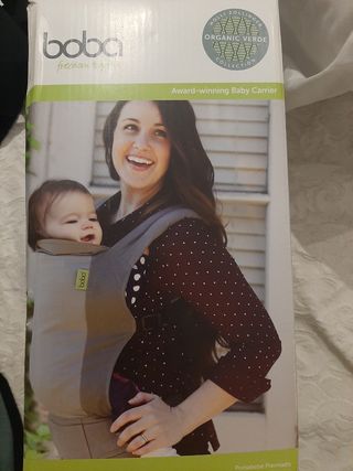 Mochila Portabebés Boba Verde Orgánico