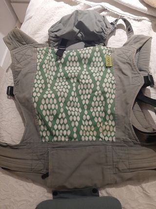 Mochila Portabebés Boba Verde Orgánico