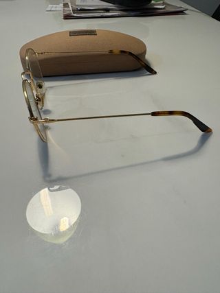 Gafas Redondas Doradas Graduadas 1,50 miopia MÓ