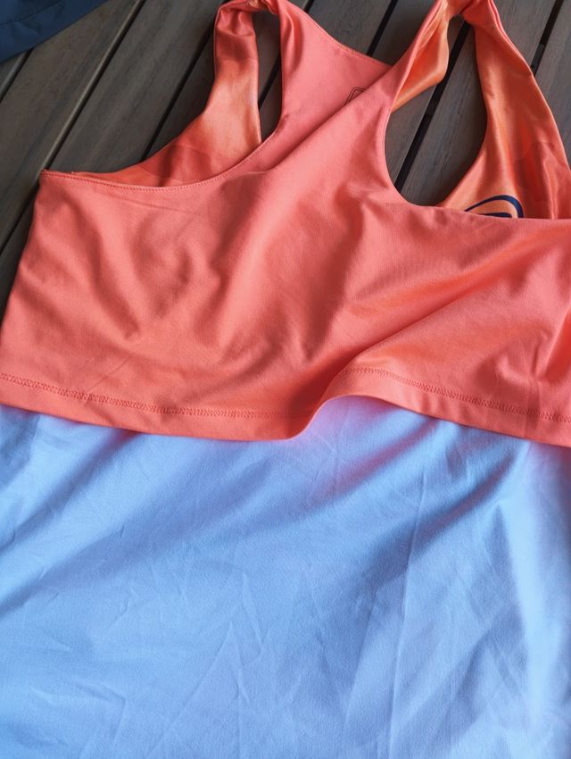 Camiseta Bullpadel World Padel Tour Naranja