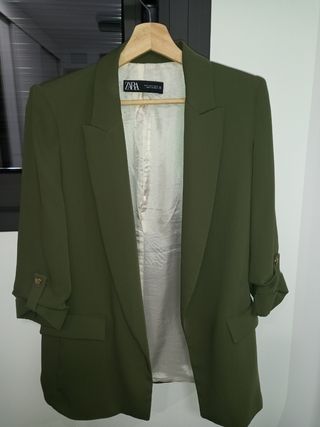 Americana Zara Verde Militar. A ESTRENAR.