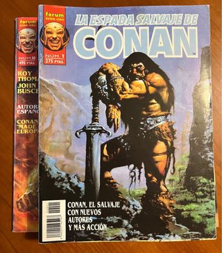 La Espada Salvaje de Conan. 10 números.