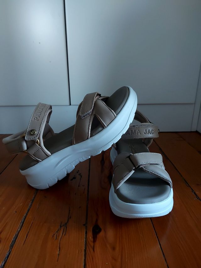 Sandalias con plataforma Panama Jack