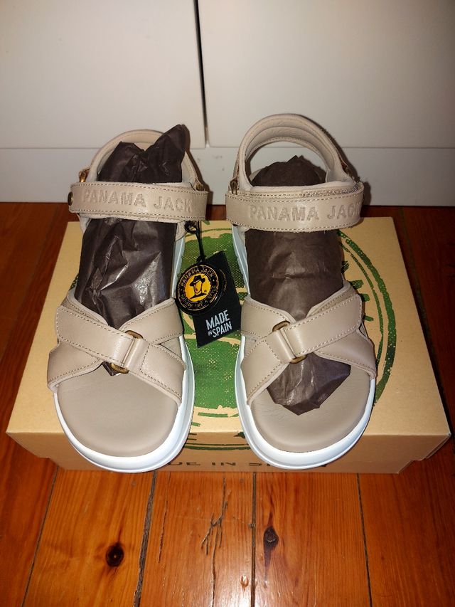 Sandalias con plataforma Panama Jack