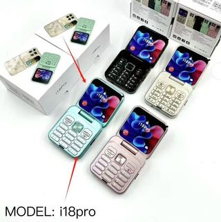 Mini teléfono plegable 2G con doble SIM