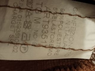 Blazer monopetto in velluto marrone