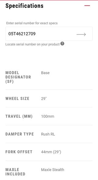 HORQUILLA ROCK SHOX SID BASE RL