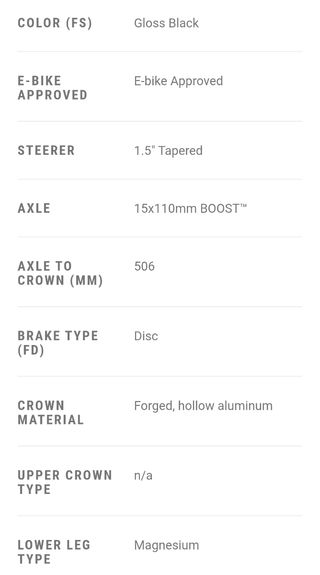 HORQUILLA ROCK SHOX SID BASE RL