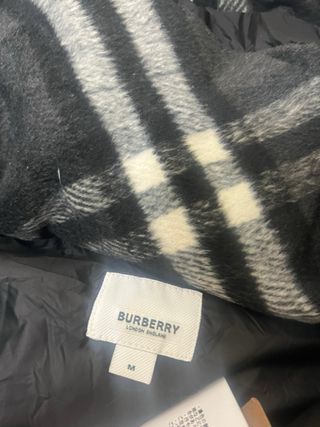 Chaqueta Burberry Puffer Negra