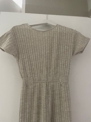 Mono beige de canalé