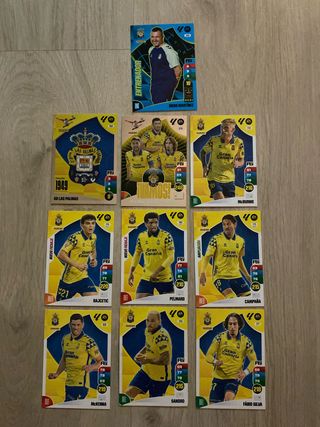 Cartas Adrenalyn Las Palmas 24-25