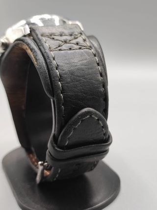 Reloj Fossil Cronógrafo Plata y Negro