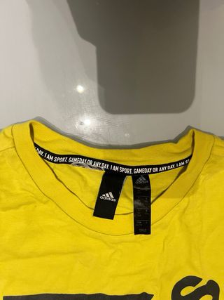 Maglietta Adidas Gialla - 14 Anni