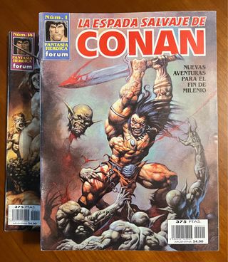 La Espada Salvaje de Conan. 14 números.