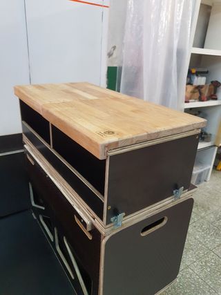 Mueble Cama Camper a Medida para Partner/Berlingo.