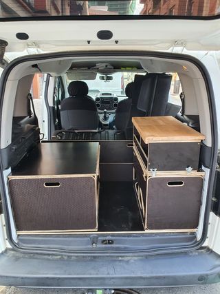 Mueble Cama Camper a Medida para Partner/Berlingo.