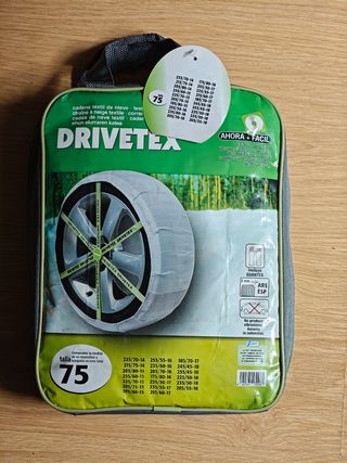 Cadenas de nieve tela Drivetex Talla 75