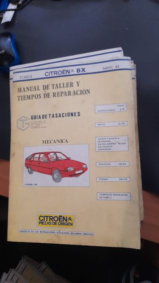 Manual Taller Citroën BX