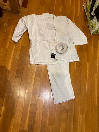 Kimono blanco 5-6 años