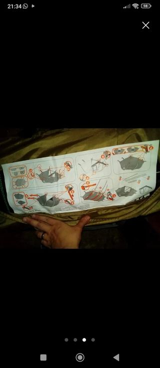 Tienda de campaña para camping