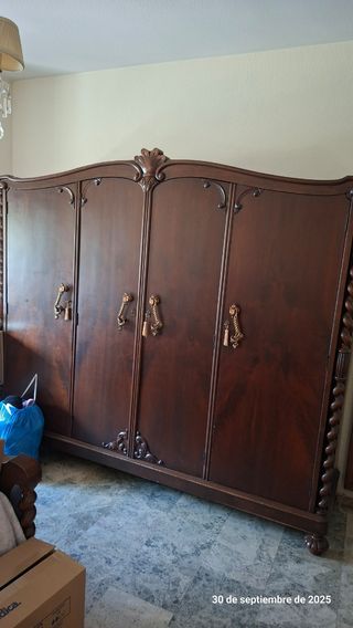 Dormitorio Matrimonio Completo Madera 