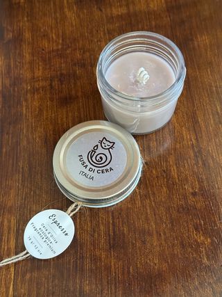 Candela in cera di oliva – Profumo di Caffè
