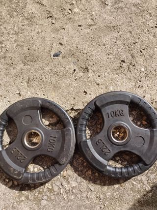 Discos de pesa 10 kg (22 LB)