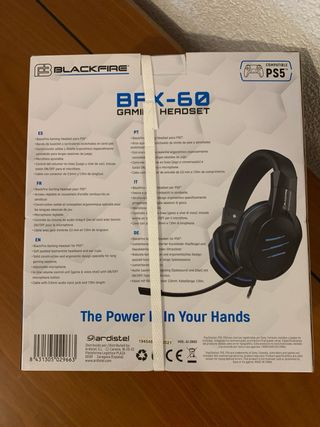 Auriculares Gaming Blackfire BFX-60 PS5/PS4
