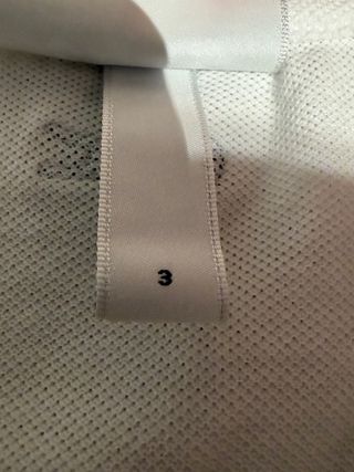 Camiseta Polo Lacoste Blanca Talla S