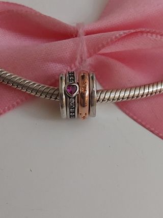 Charm en  plata S925.