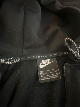 Sudadera Nike Air Max Negra
