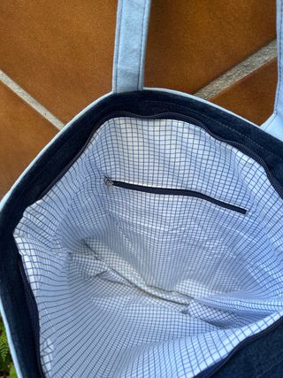 Bolso tote de mezclilla - vaquero azul