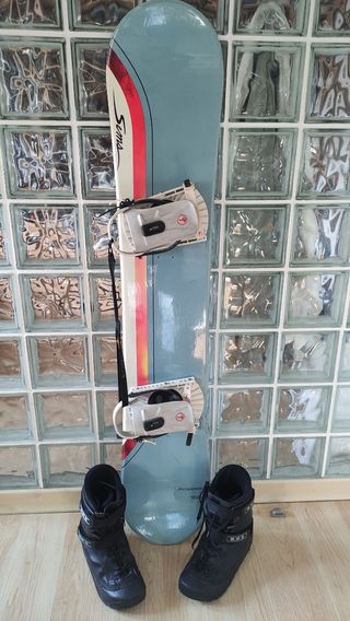 Tabla Snow Sims con Fijaciones + Botas de Regalo