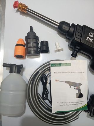 Hidrolimpiadora a batería nueva completa 