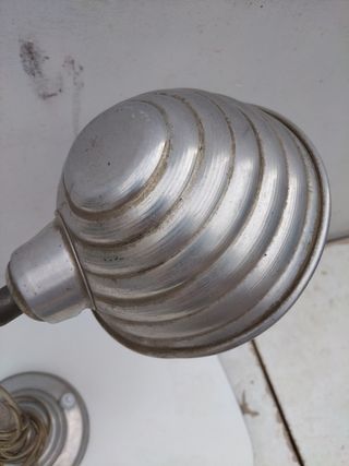 Lámpara flexo aluminio vintage escritorio antigua 