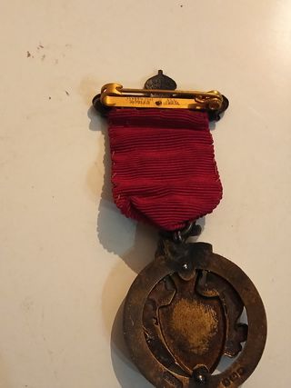 Medalla Masónica Real Benevolente 1925