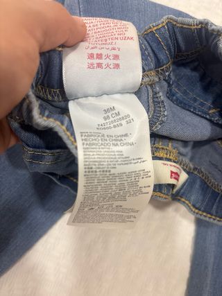Pantalón vaquero niña Levi's
