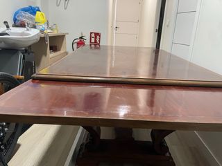 Mesa salón  extensible madera maciza