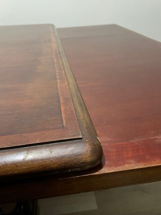 Mesa salón  extensible madera maciza