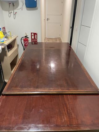 Mesa salón  extensible madera maciza