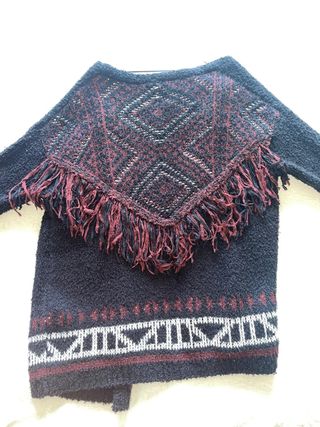 Chaqueta punto Bershka talla S